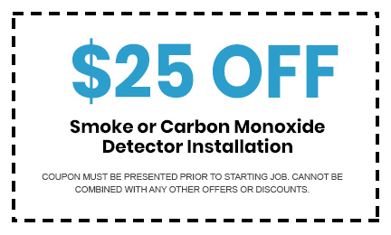 Smoke or Carbon Monoxide Detector Installation coupon