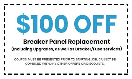 Discounts on Breaker Panel Replacement